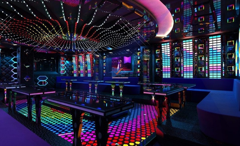 Phòng karaoke phong cách Mini Bar